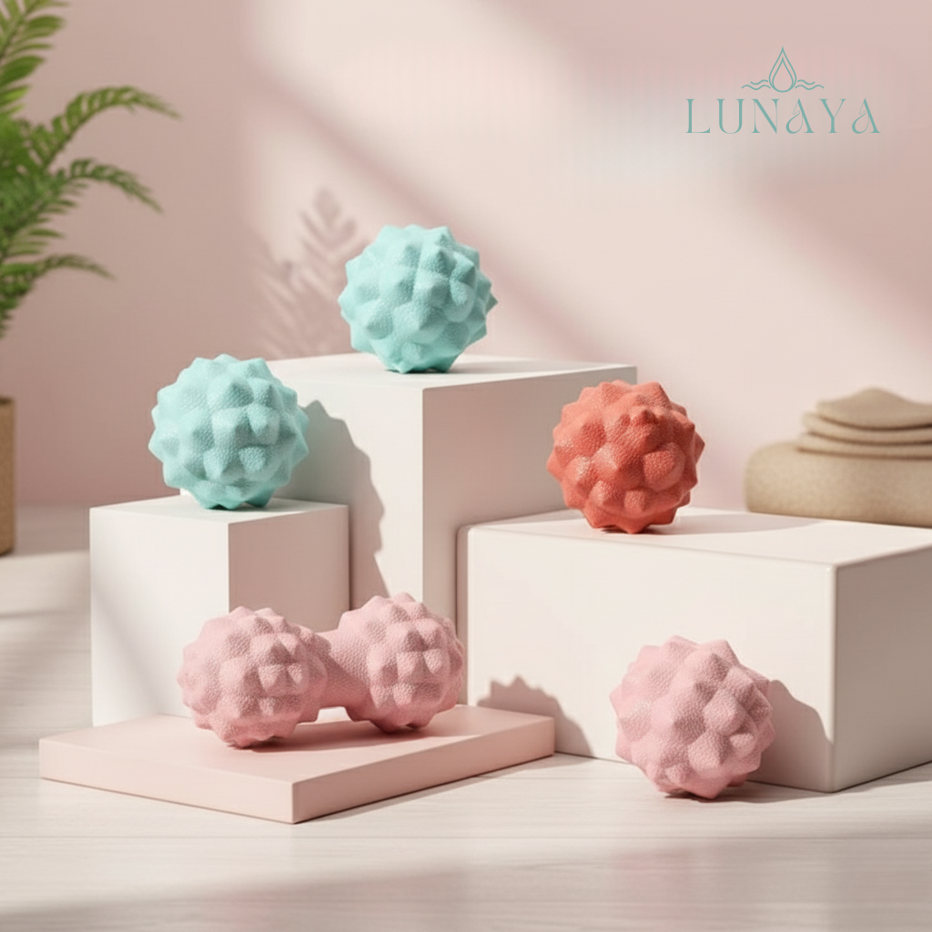 Mini Balles de Massage "Étoiles Jumelles"