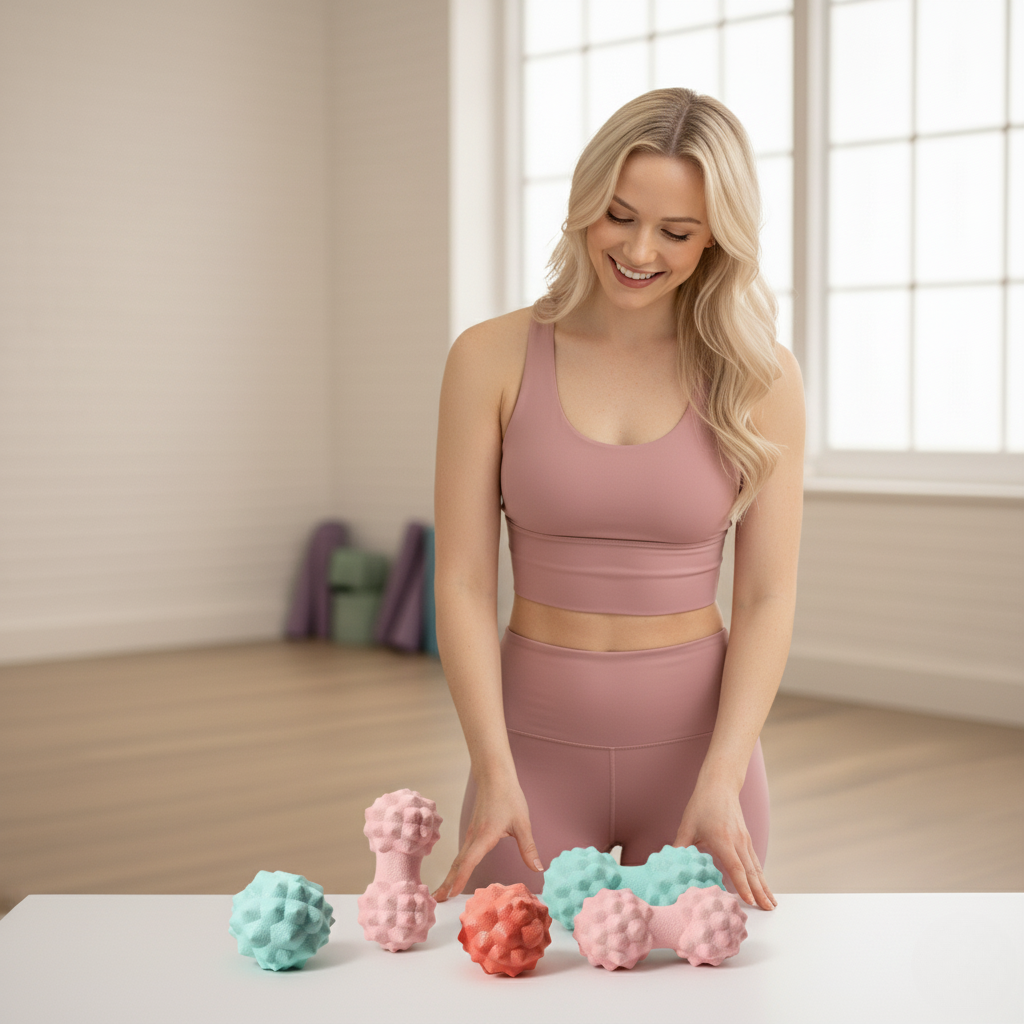 Mini Balles de Massage "Étoiles Jumelles"